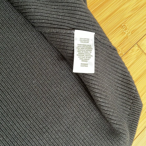 Women Button Down Sweater Long Midi Knit Long Sleeve Black Dress M NWOT Zara - Picture 5 of 6